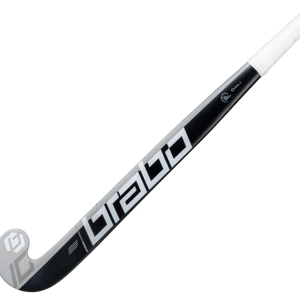 Brabo Tribute 10 Pro Bow hockeystick black grey - 36,5 inch