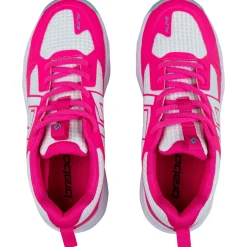 Brabo Tribute hockeyschoenen junior pink aqua inclusief slippers