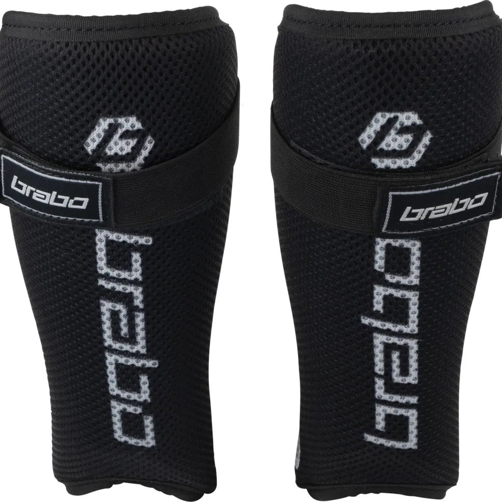 Brabo Tribute scheenbeschermers junior black white