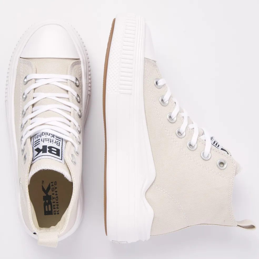 British Knights Kaya Flow Mid schoenen dames beige