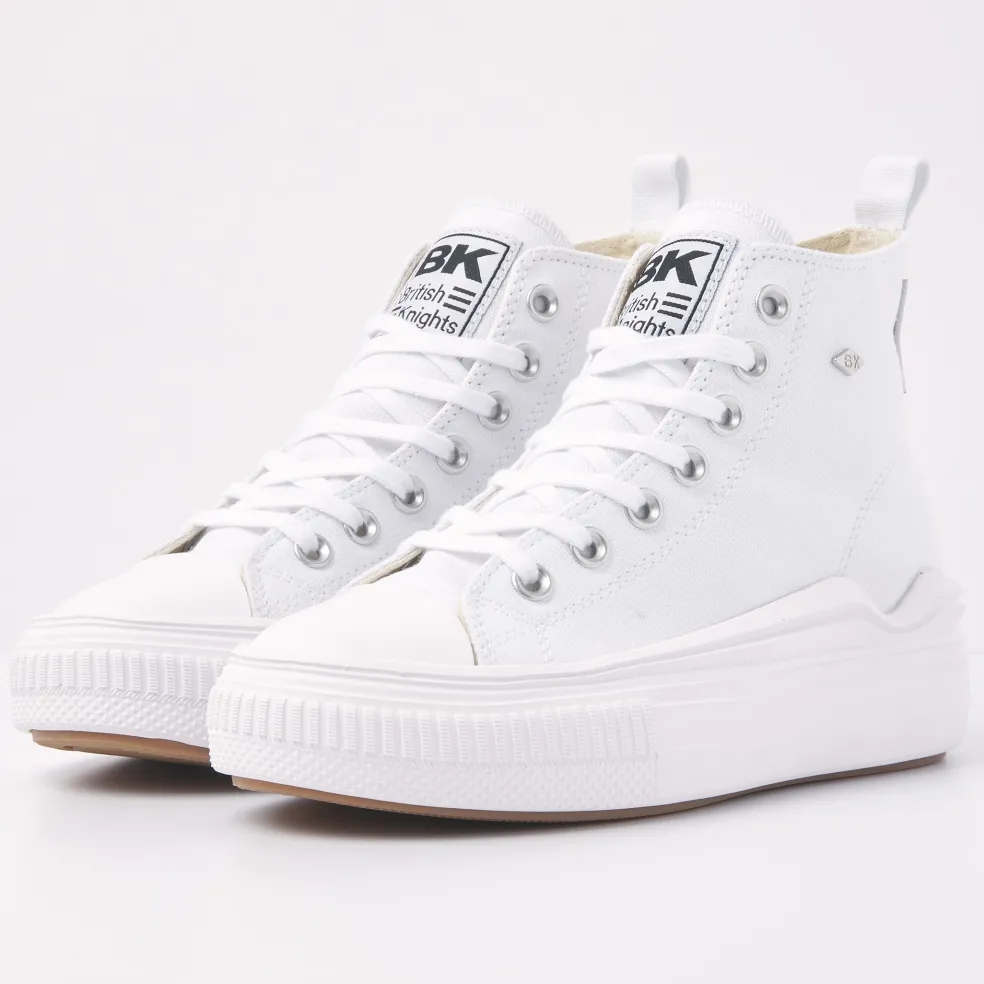 British Knights Kaya Flow Mid schoenen dames white