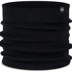 Buff Knitted col lilon black