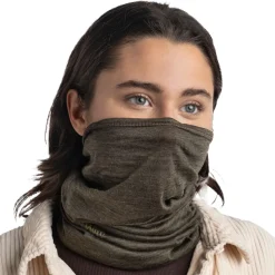 Buff Lightweight Merino col solid bark