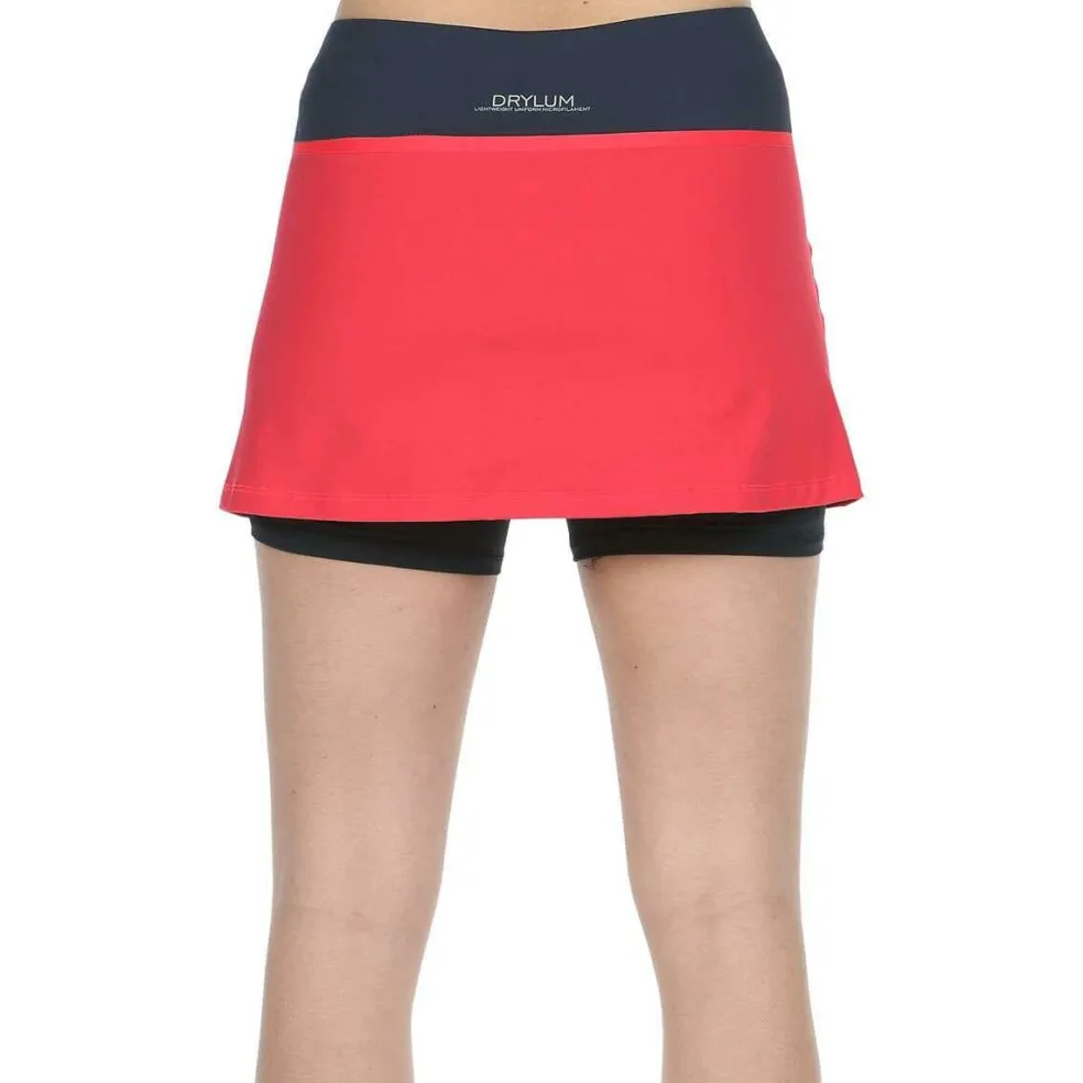 Bullpadel Resoba tennisrokje dames red neon