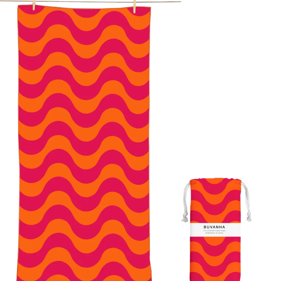 Buvanha Curaçao 01 strandlaken 200 x 90 cm