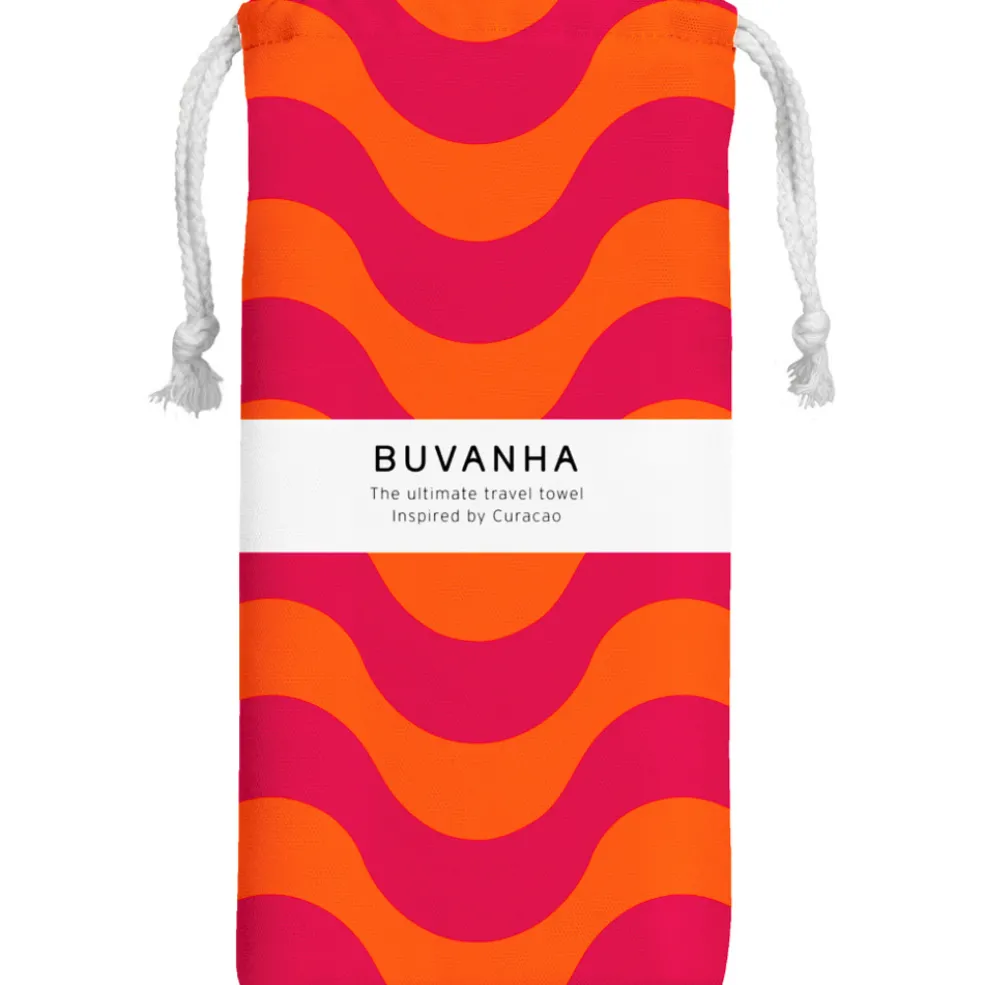 Buvanha Curaçao 01 strandlaken 200 x 90 cm