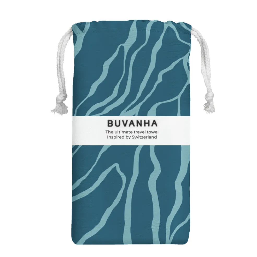 Buvanha Zwitserland strandlaken 160 x 80 cm