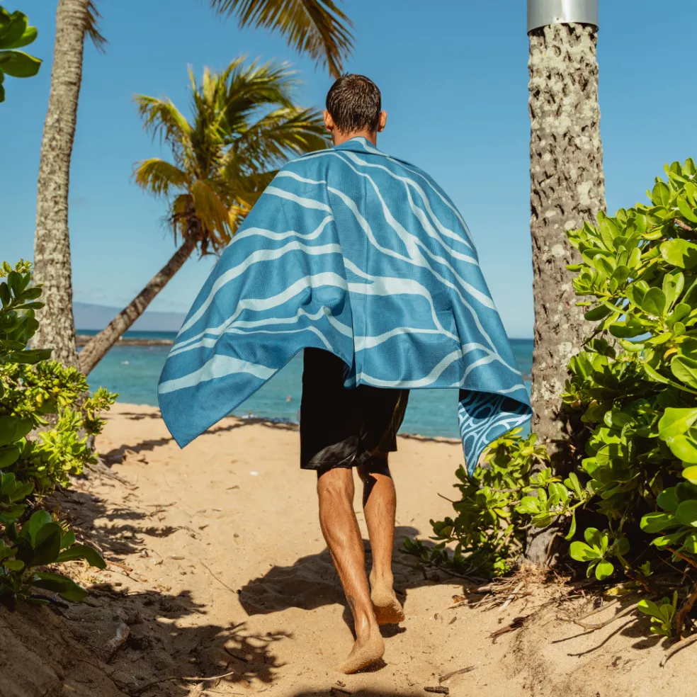 Buvanha Zwitserland strandlaken 160 x 80 cm