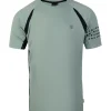 By VP  8100620 padel shirt heren green