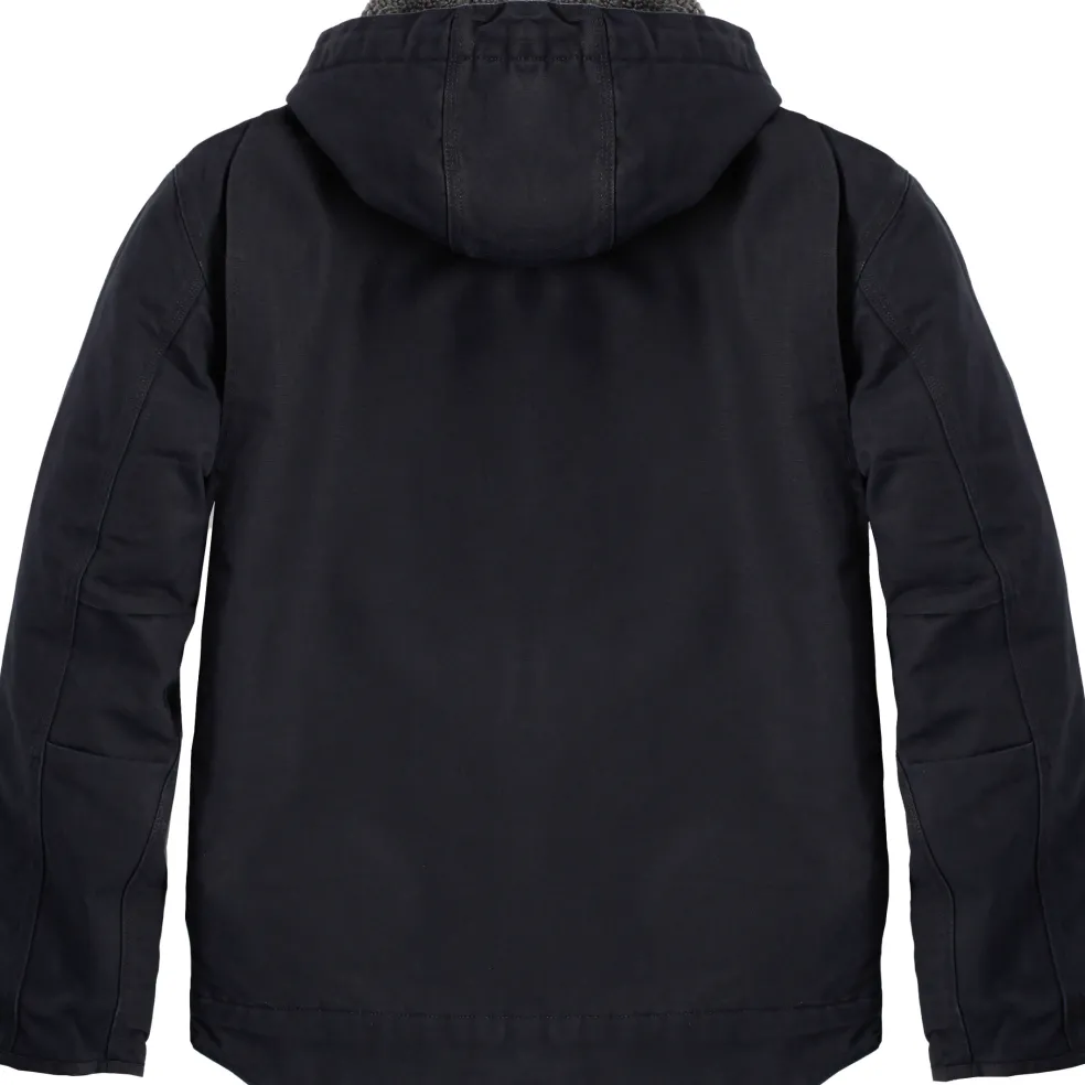 Carhartt Relaxed Fit Washed Duck Shepa Lined winterjas heren black