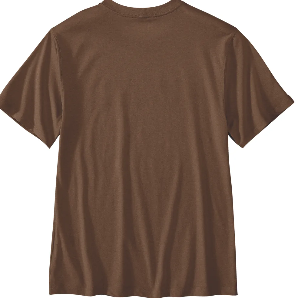 Carhartt Script Graphic shirt heren red duck heather