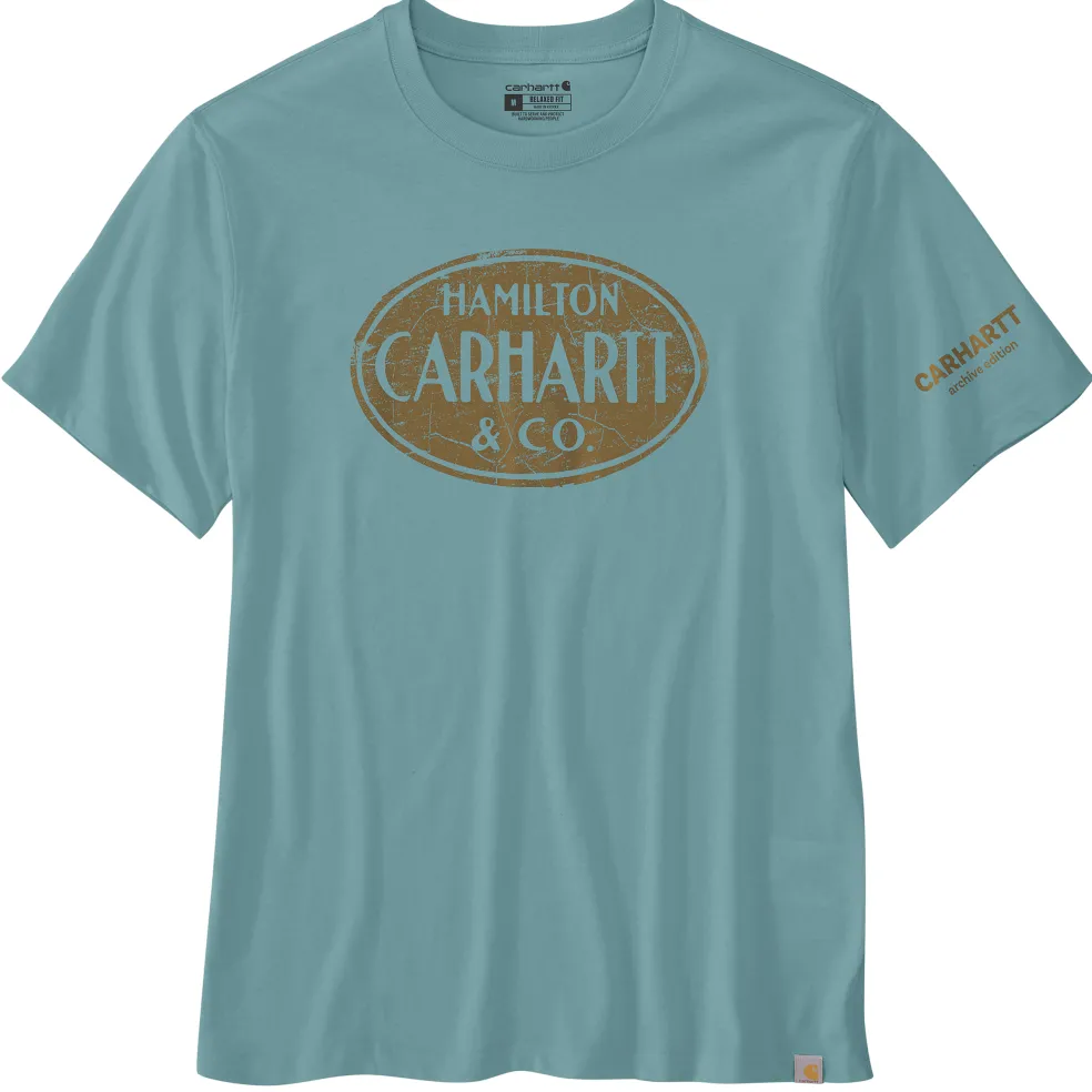 Carhartt shirt heren summer blue