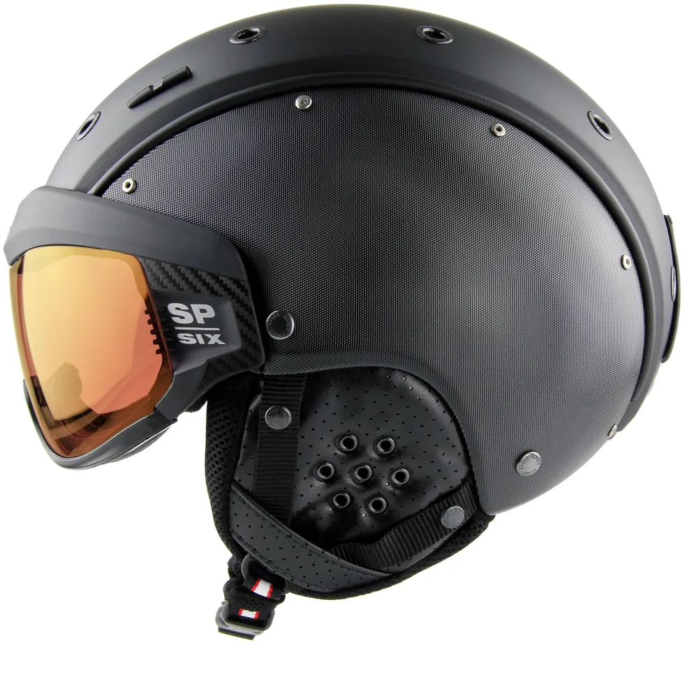 Casco SP-6 Visor skihelm black structure