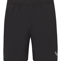 Castore 6 inch short heren black silver reflective