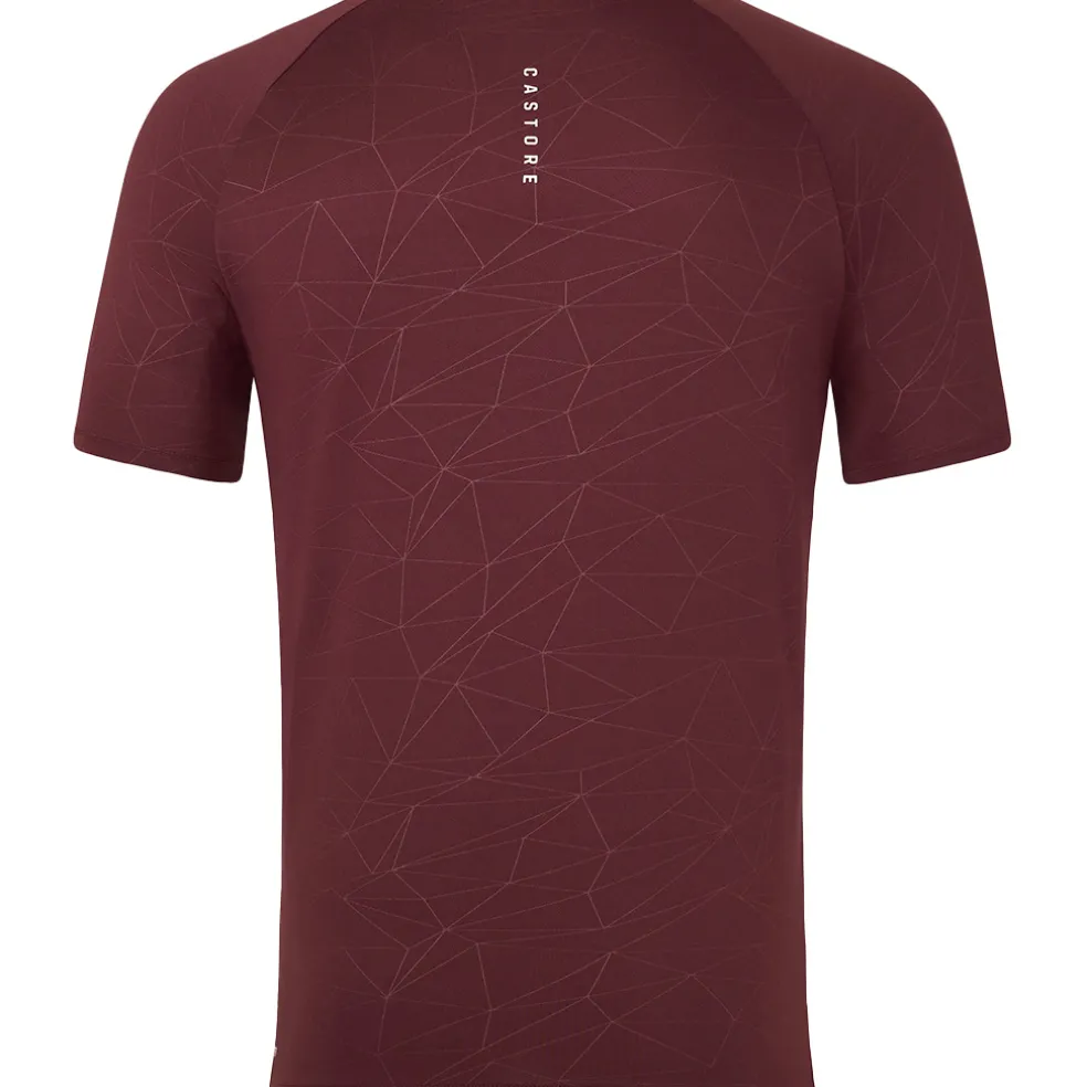 Castore Adapt shirt heren plum mint