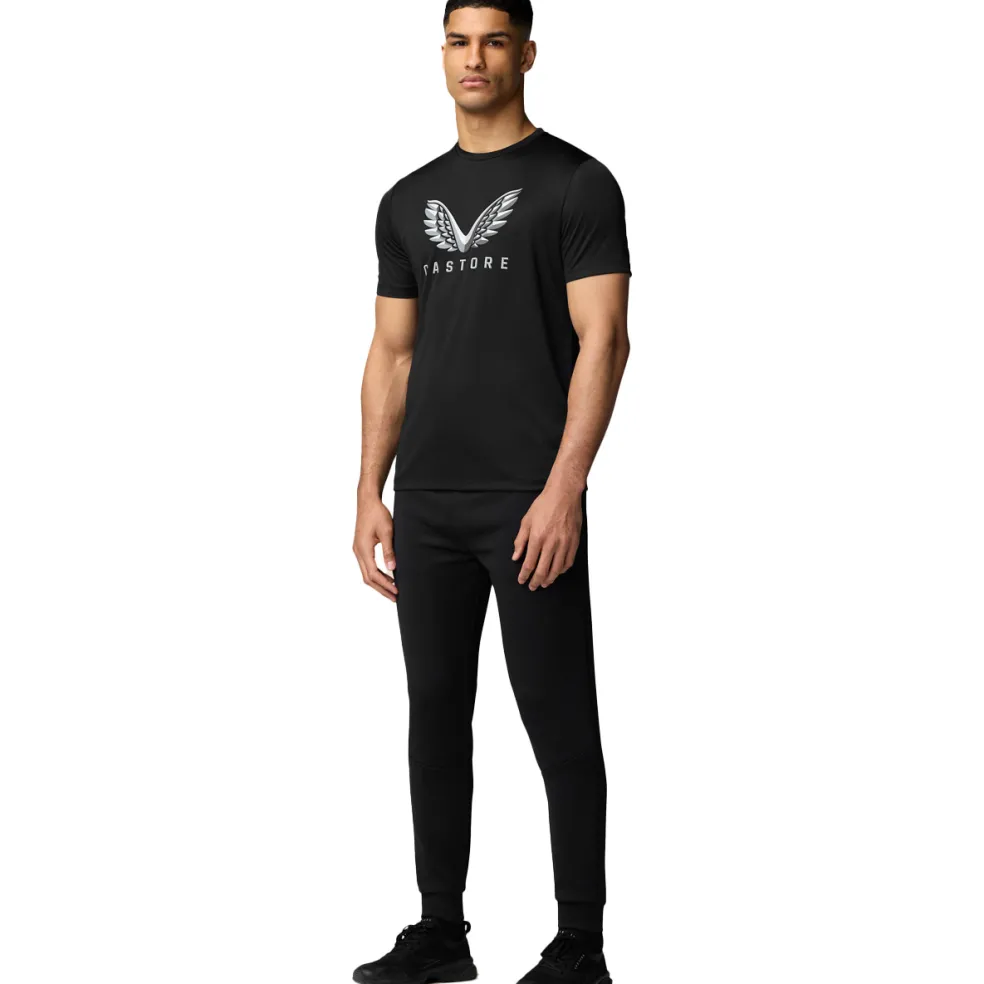 Castore Adapt Short Graphic shirt heren black white