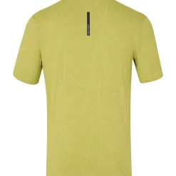 Castore Engineered Knit shirt heren mustard black