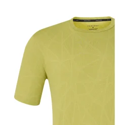 Castore Engineered Knit shirt heren mustard black