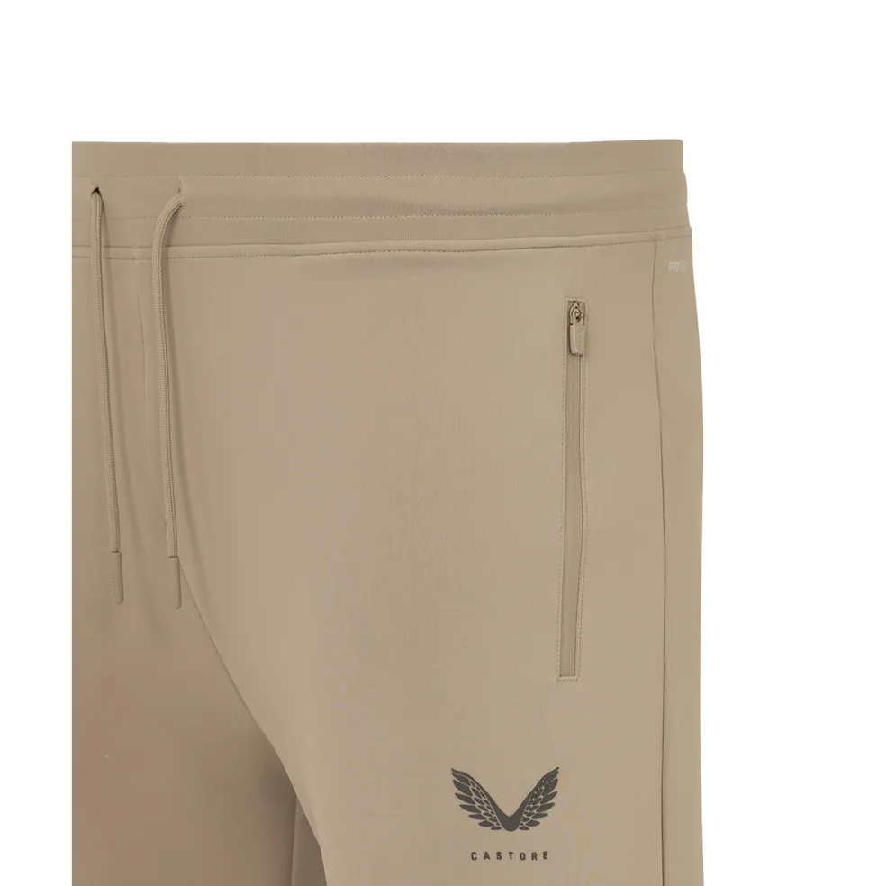 Castore Flex trainingsbroek heren mushroom gunmetal