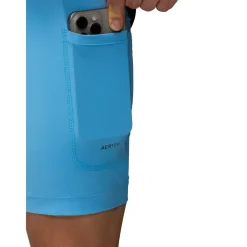 Castore Flow 2-in-1 short heren black cool blue