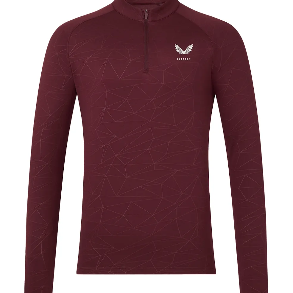 Castore shirt heren plum mint