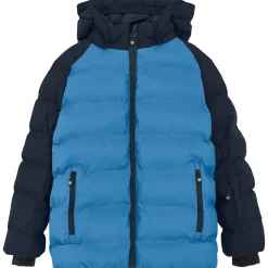 Color Kids Quilt Contrast winterjas junior cyaneus