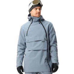 ColourWear Foil anorak winterjas heren grey blue