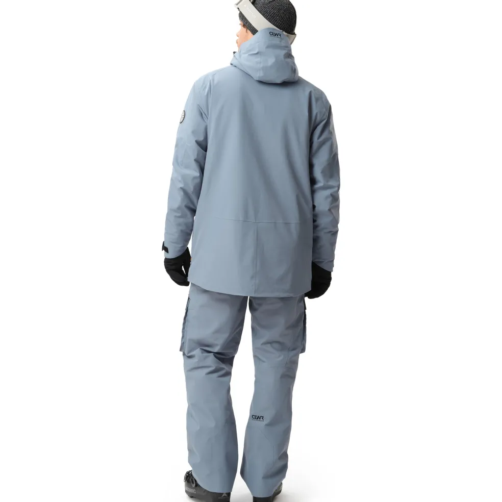 ColourWear Foil anorak winterjas heren grey blue