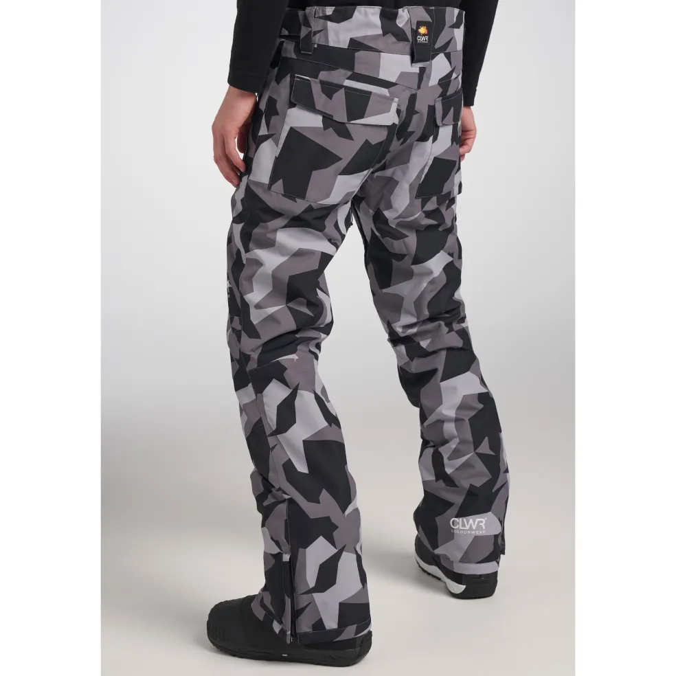ColourWear Sharp skibroek heren camo grey