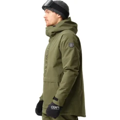 ColourWear Signature anorak winterjas heren dark olive