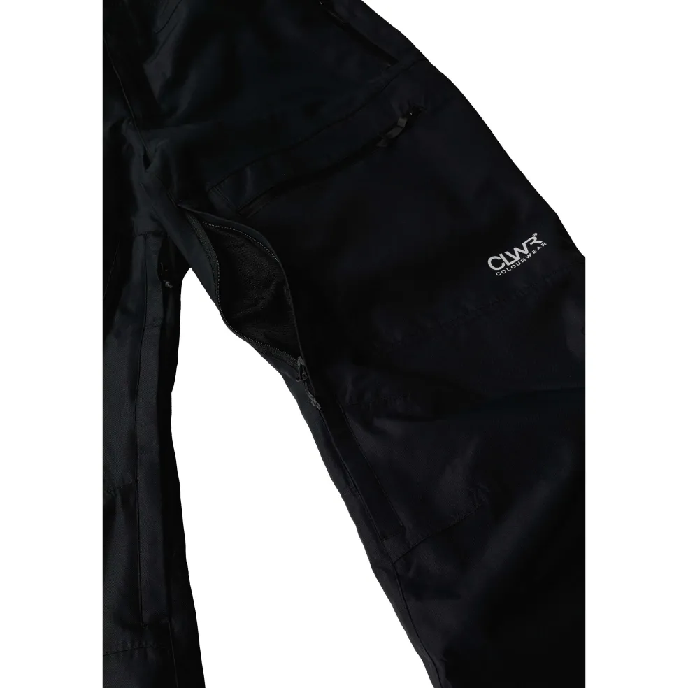 ColourWear Slash Bib skibroek heren black