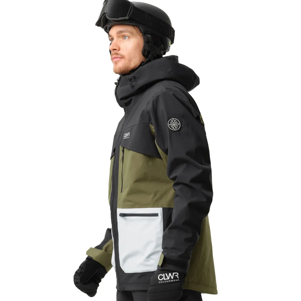 ColourWear Transfer winterjas heren black