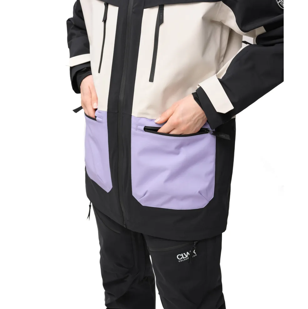 ColourWear Transfer winterjas dames black