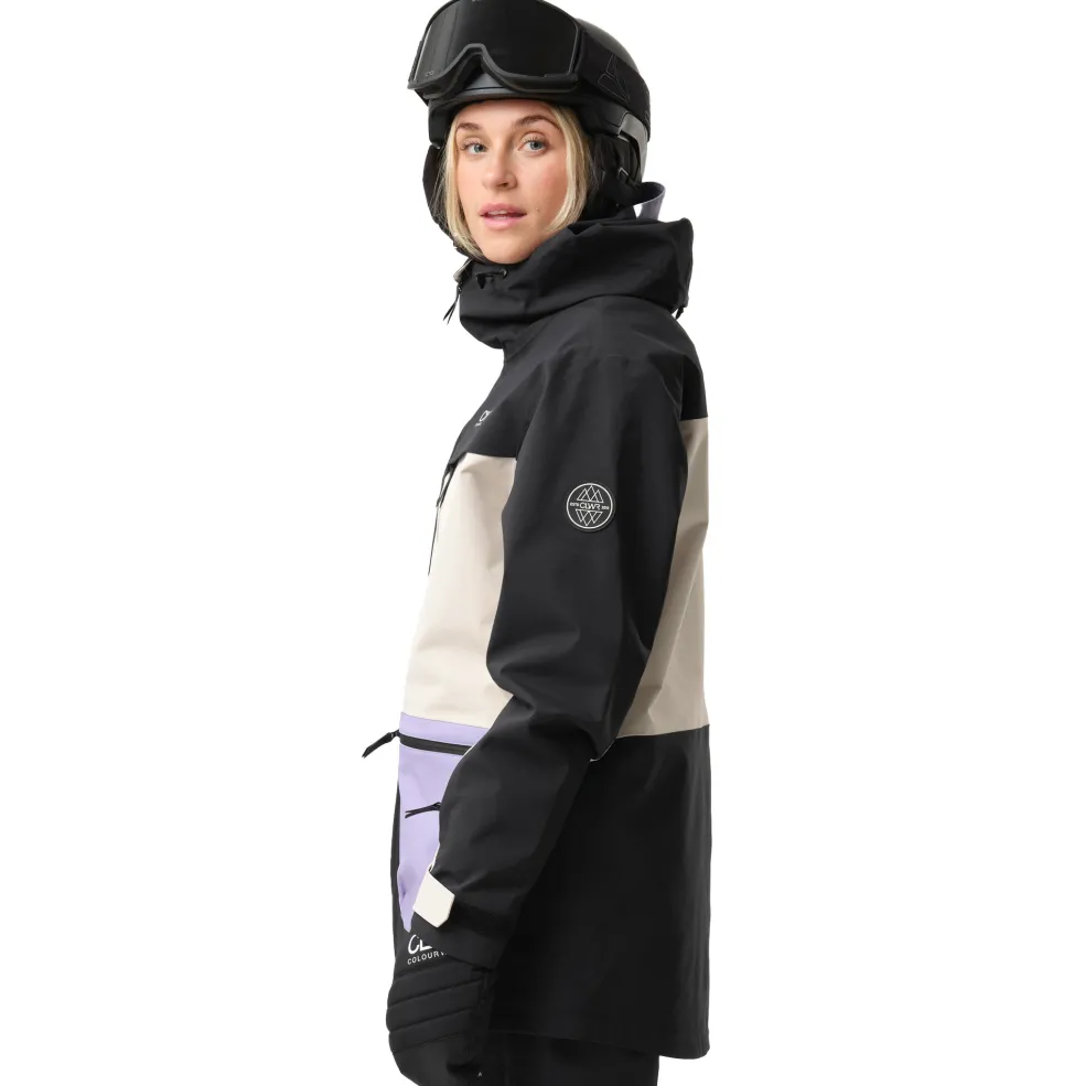 ColourWear Transfer winterjas dames black