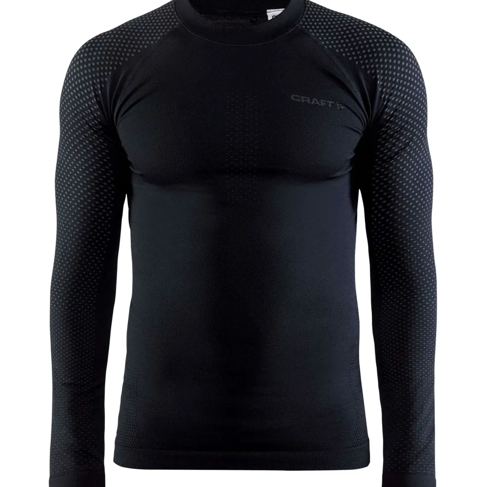 Craft ADV Warm Fuseknit Intensity LS thermoshirt heren black