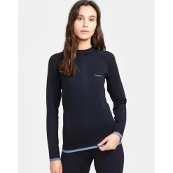 Craft ADV Warm Intensity LS thermoshirt dames black