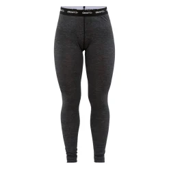 Craft Core Wool Merino thermobroek dames black