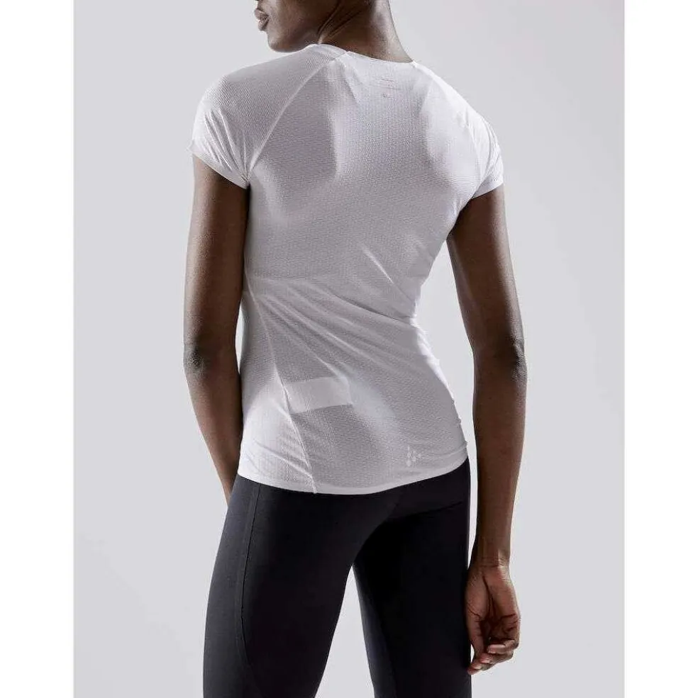 Craft Pro Dry Nanoweight SS fietsshirt dames white
