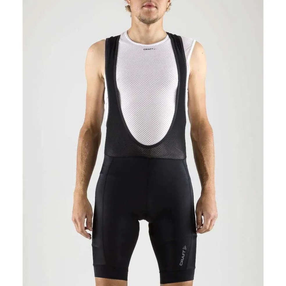 Craft Rise Bib fietsbroek heren black