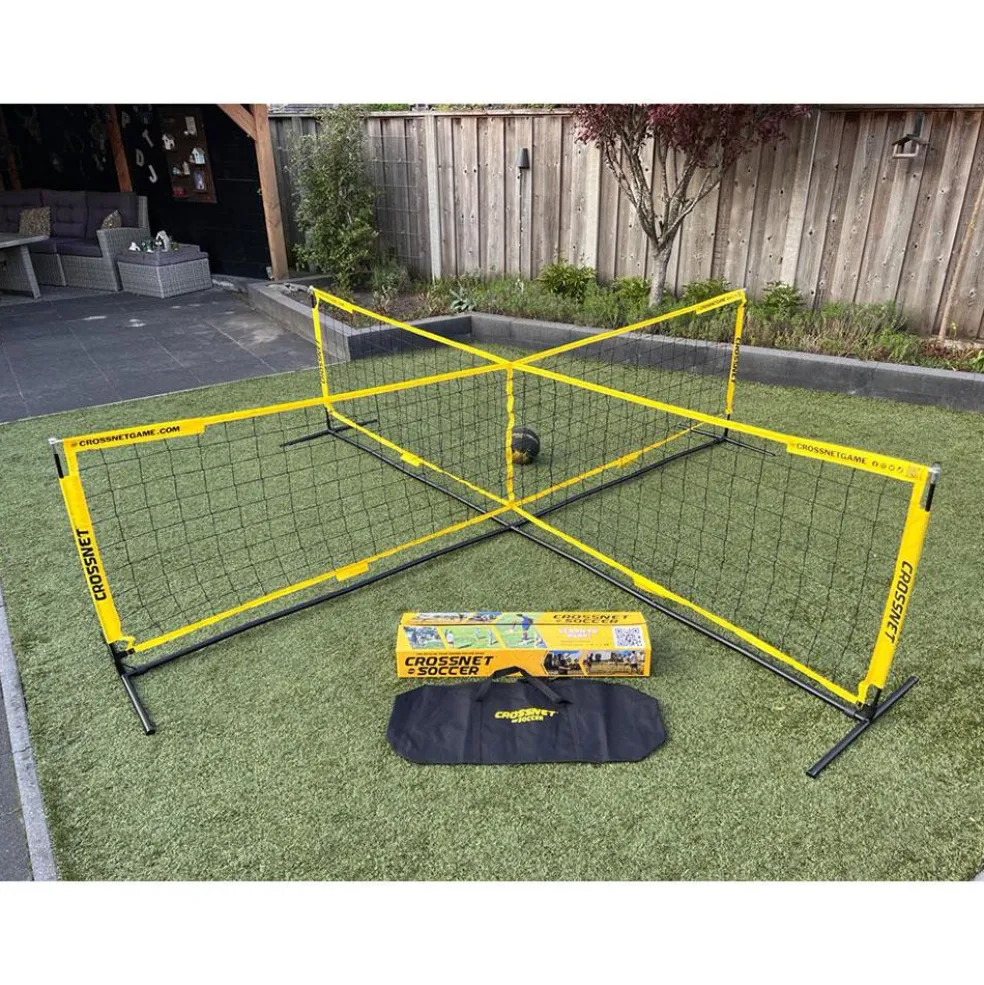 CROSSNET Four Square Soccer spel