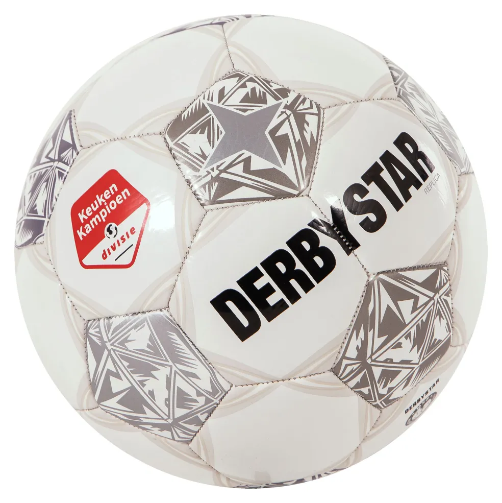 Derbystar Keuken Kampioen Divisie Replica voetbal white 24 - 25