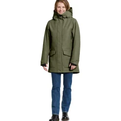 Didriksons Frida winterjas dames deep green