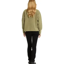 Didriksons Mella vest dames olive green