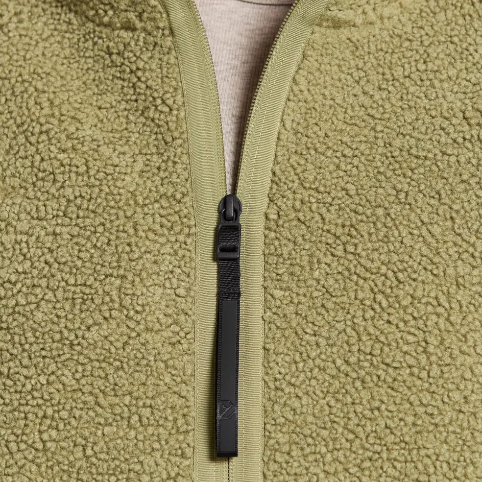 Didriksons Mella vest dames olive green