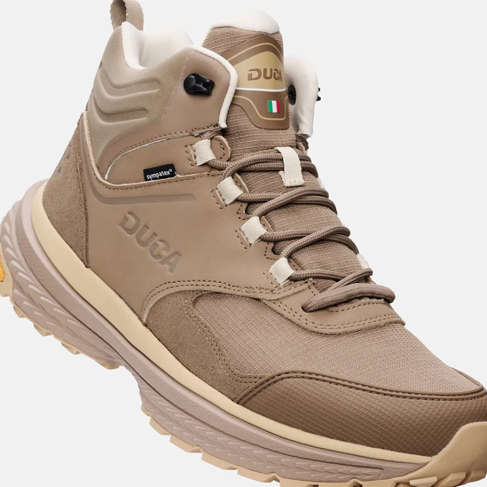 Duca Walking Cisomo Mid WP wandelschoenen heren taupe sand