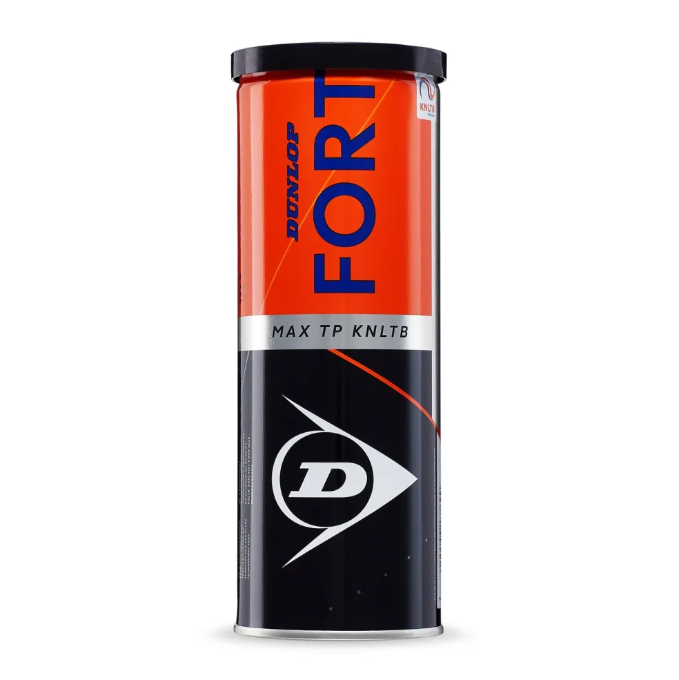 Dunlop 601322 Fort Max TP KNLTB tennisballen 3-pack geel