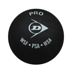 Dunlop Pro squashbal black