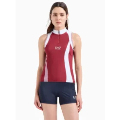EA7 6DTH57-TJ04Z tennis tanktop dames red