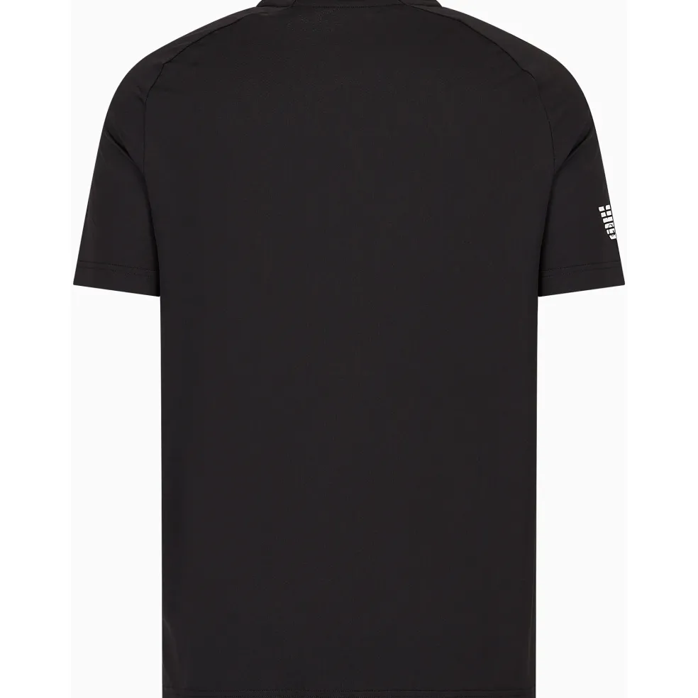 EA7 8NPT22-PJEMZ tennisshirt heren black