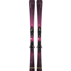 Elan Primetime N°4+ W 25 - 26 ski's dames met ELX 11.0 GW Shift binding